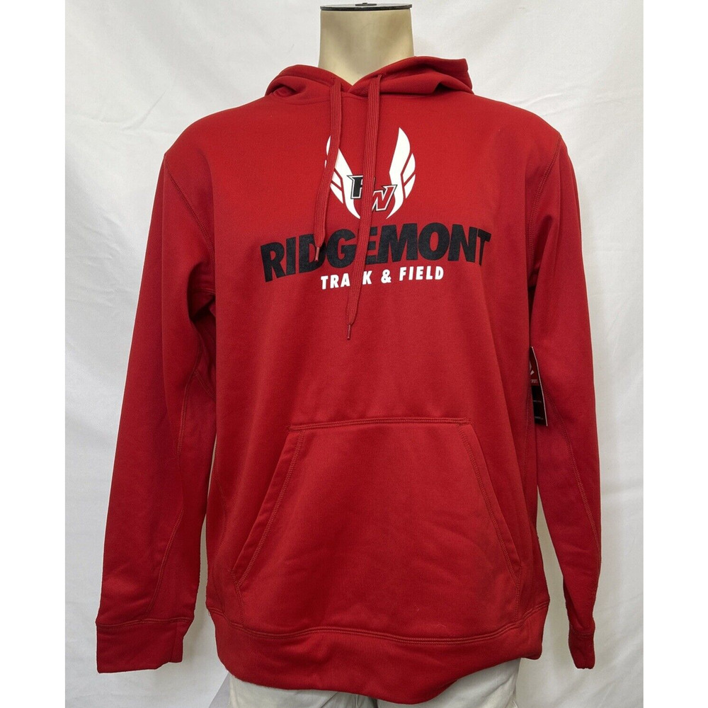 Fast Times Ridgemont High Wolves Track & Field Pullover Hoodie Men's Large Red